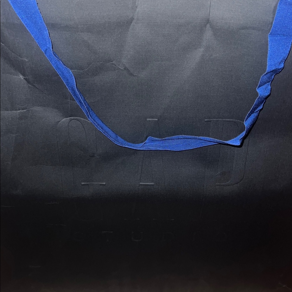 GAP STUDIO Black and Blue Men's Tote